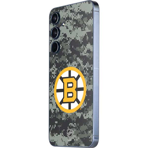 NHL Boston Bruins Camo Galaxy A55 5G Skin